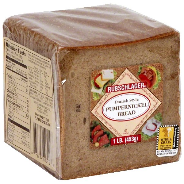 Rubschlager Danish Style Pumpernickel Bread Shop Bread at HEB