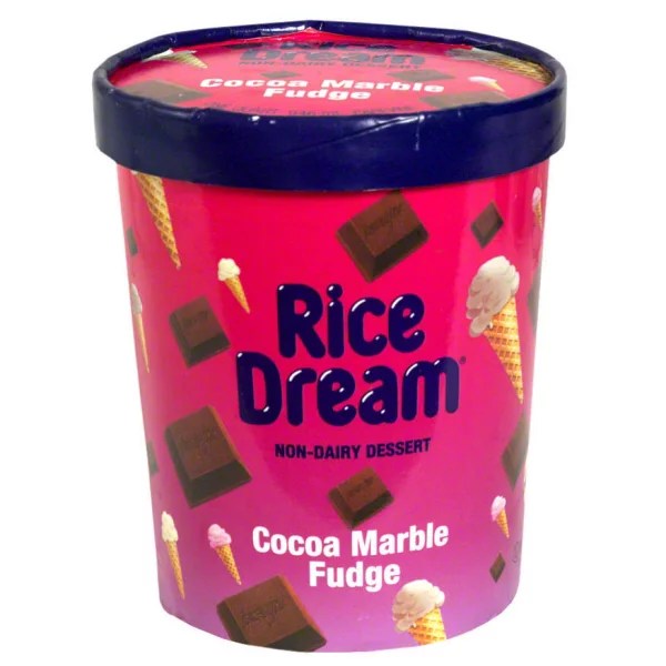 Rice Dream Cocoa Marble Fudge NonDairy Dessert Shop Ice