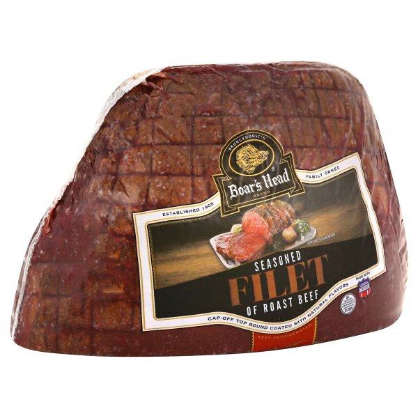 Boar's Head Seasoned Filet of Roast Beef CapOff Top Round Shop Meat at HEB