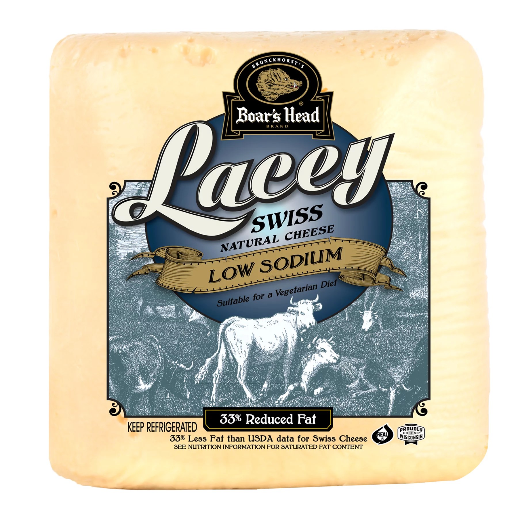 Boar's Head Lacey Swiss Cheese Shop Cheese at HEB