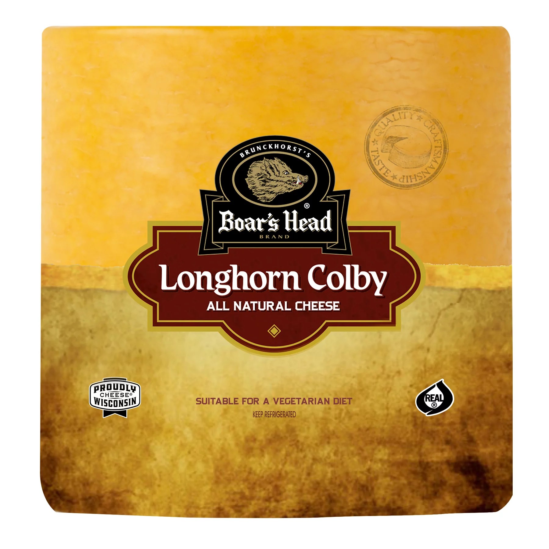 Boar's Head Longhorn Colby Cheese, Sliced Shop Cheese at HEB