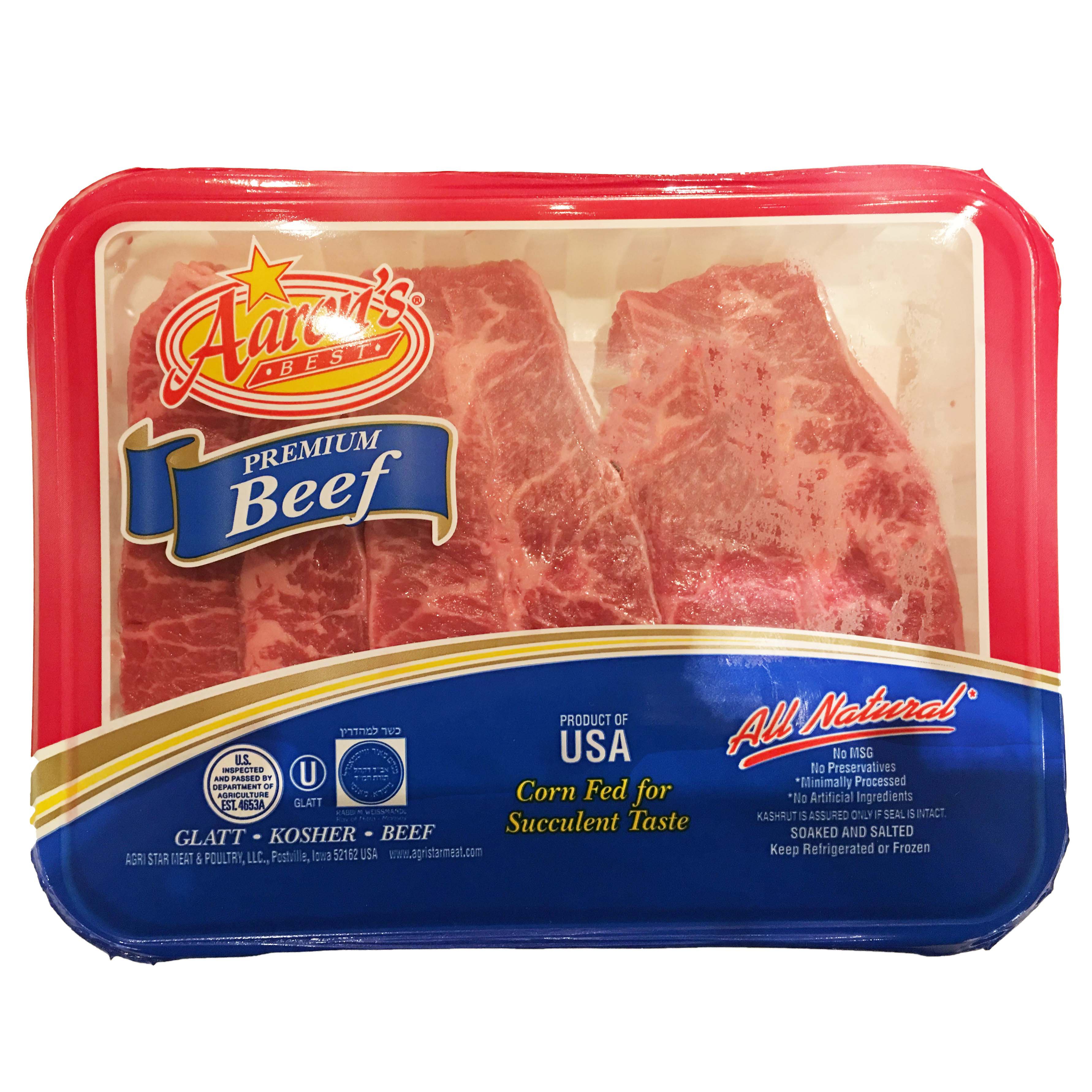 Aaron's Best Kosher Minute Steaks Shop Beef at HEB