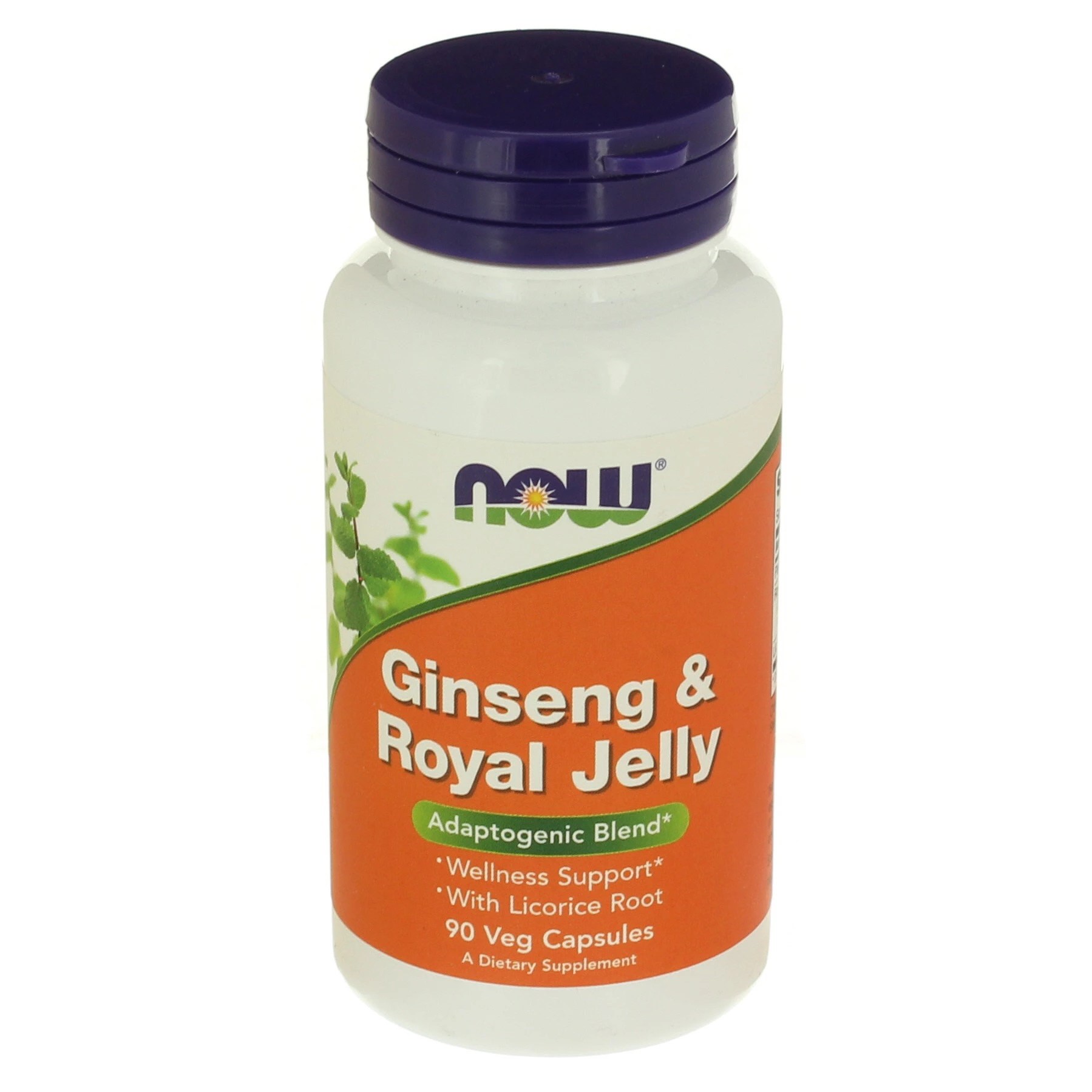 NOW Ginseng & Royal Jelly Capsules Shop Herbs & Homeopathy at HEB
