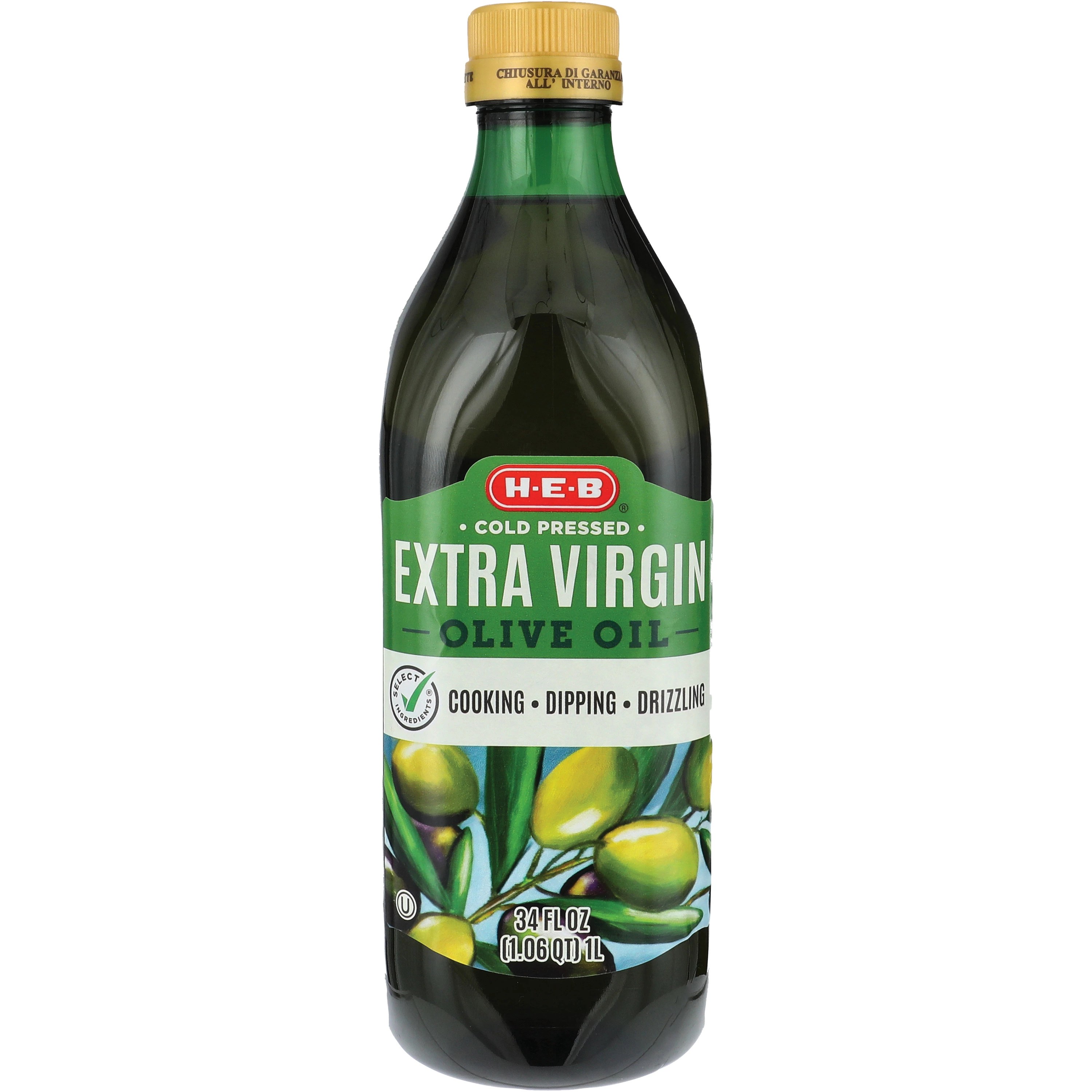 HEB Select Ingredients Extra Virgin Olive Oil Shop Oils at HEB
