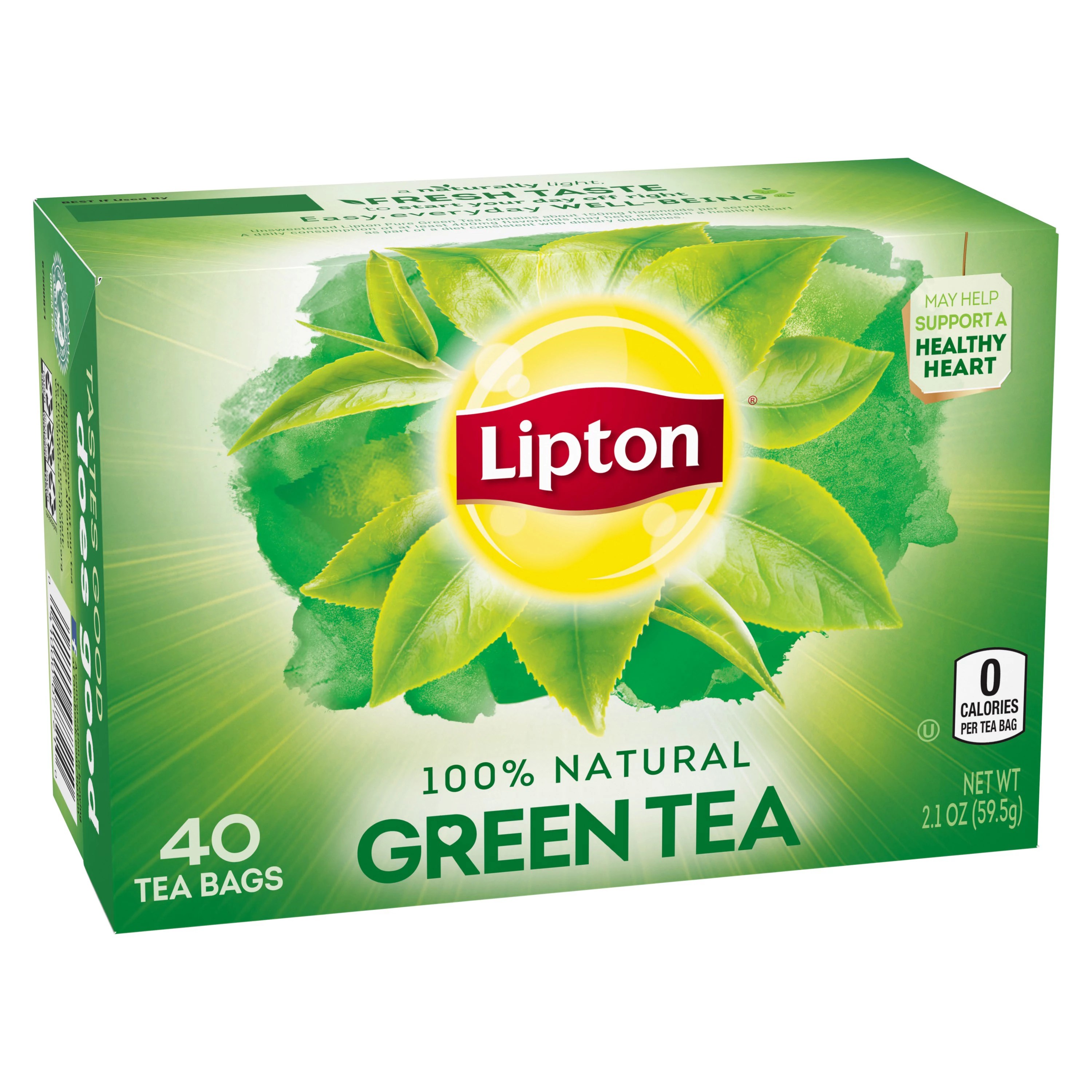 Lipton Pure Green Tea Bags Shop Tea at HEB