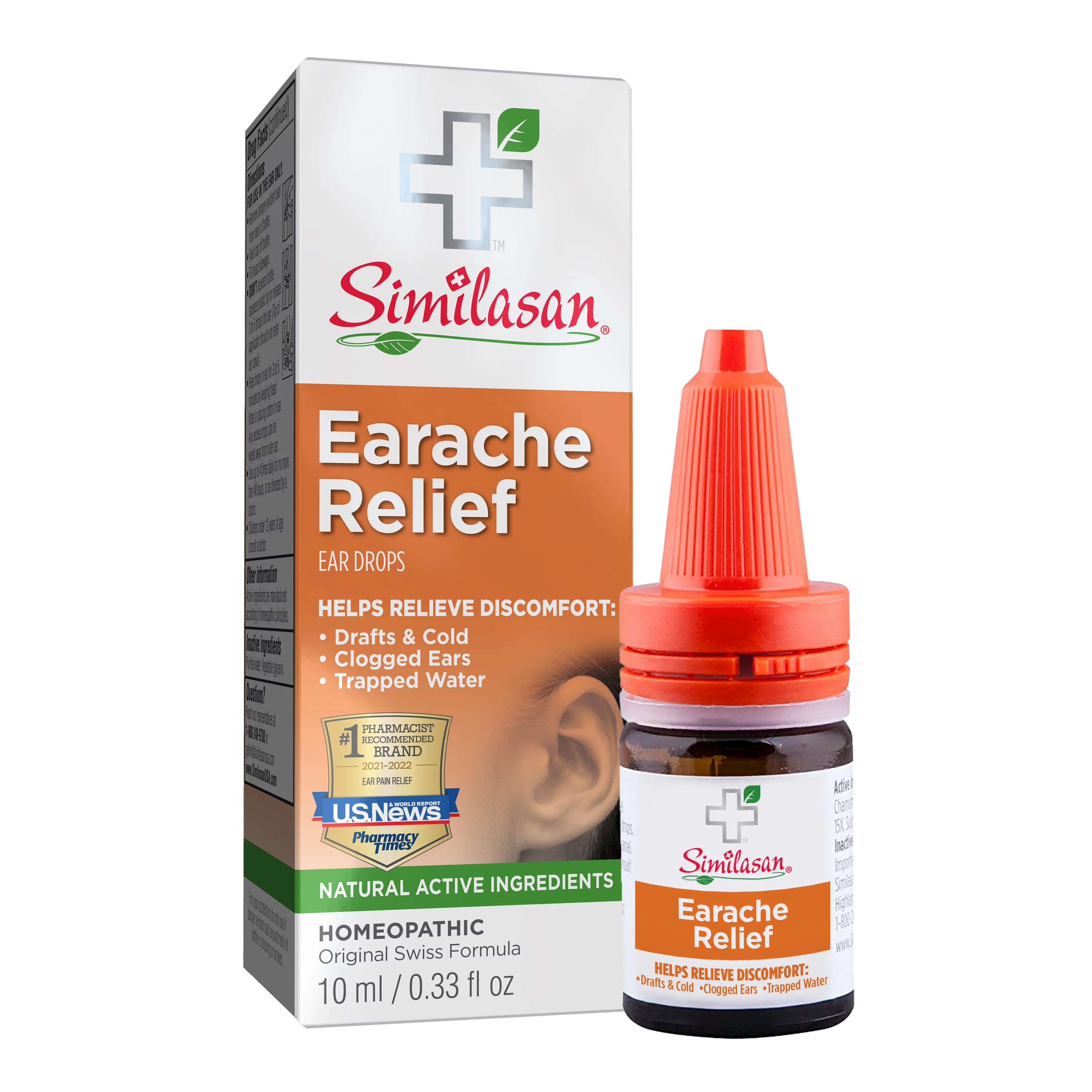 Similasan Ear Relief Drops Shop Ear Wash & Drops at HEB