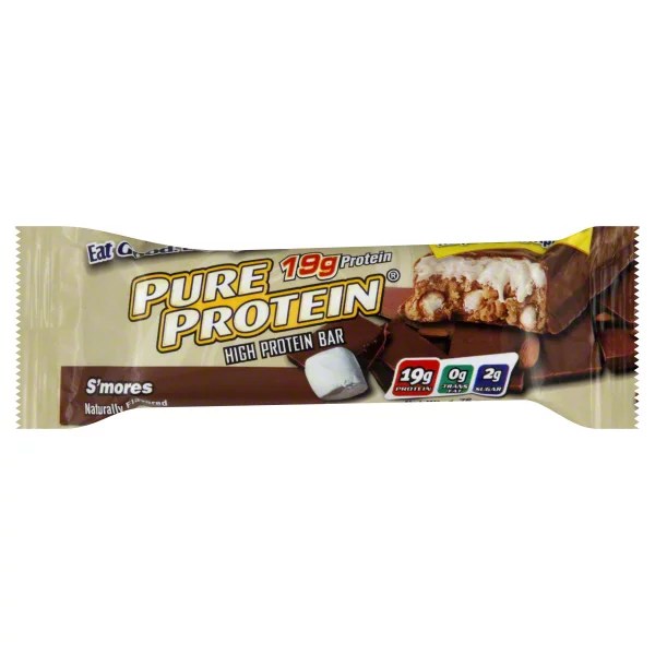 Pure Protein 19g Protein Bar S'mores High Shop Granola & Snack Bars
