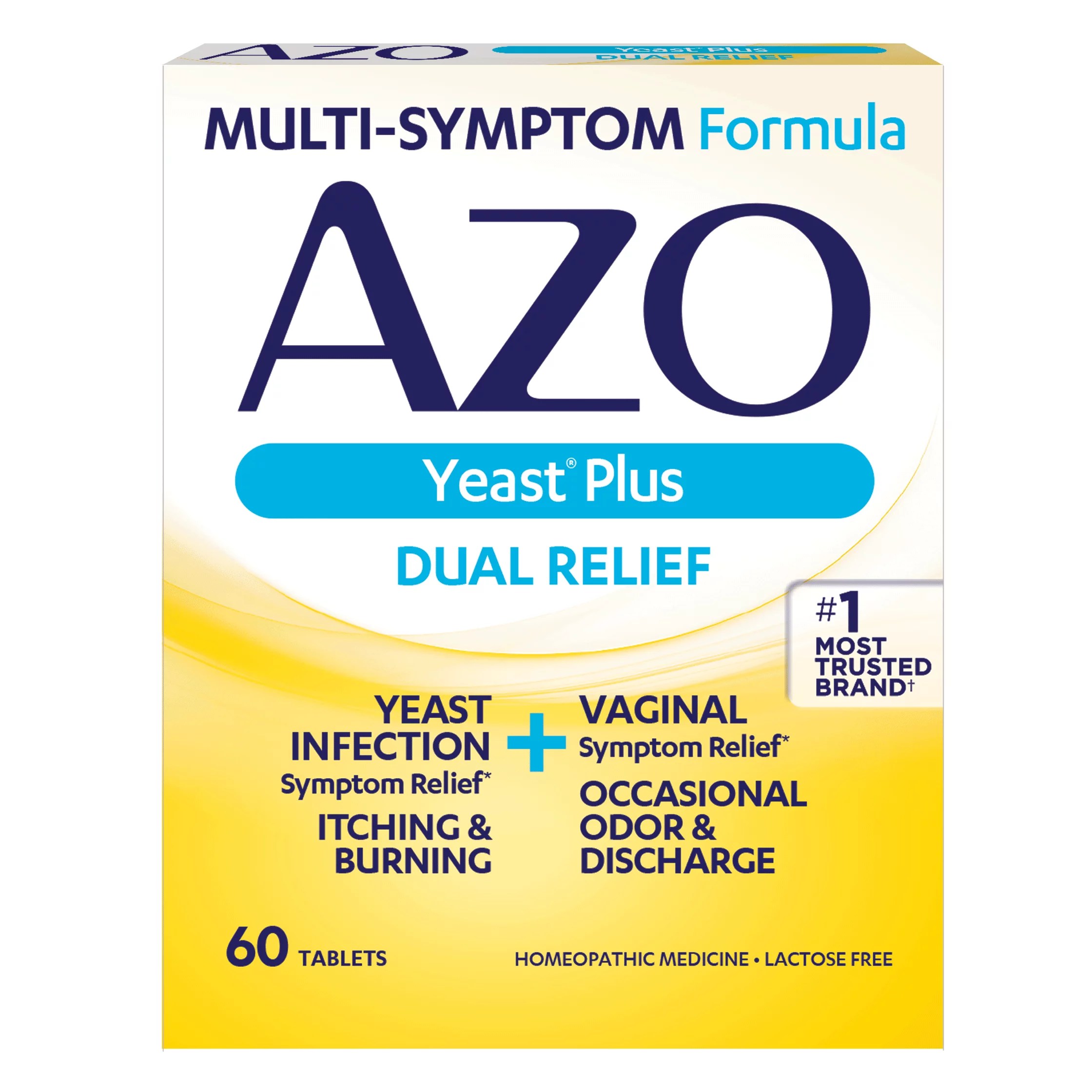 Azo Yeast Tablets Dual Action Shop Medicines & Treatments at HEB