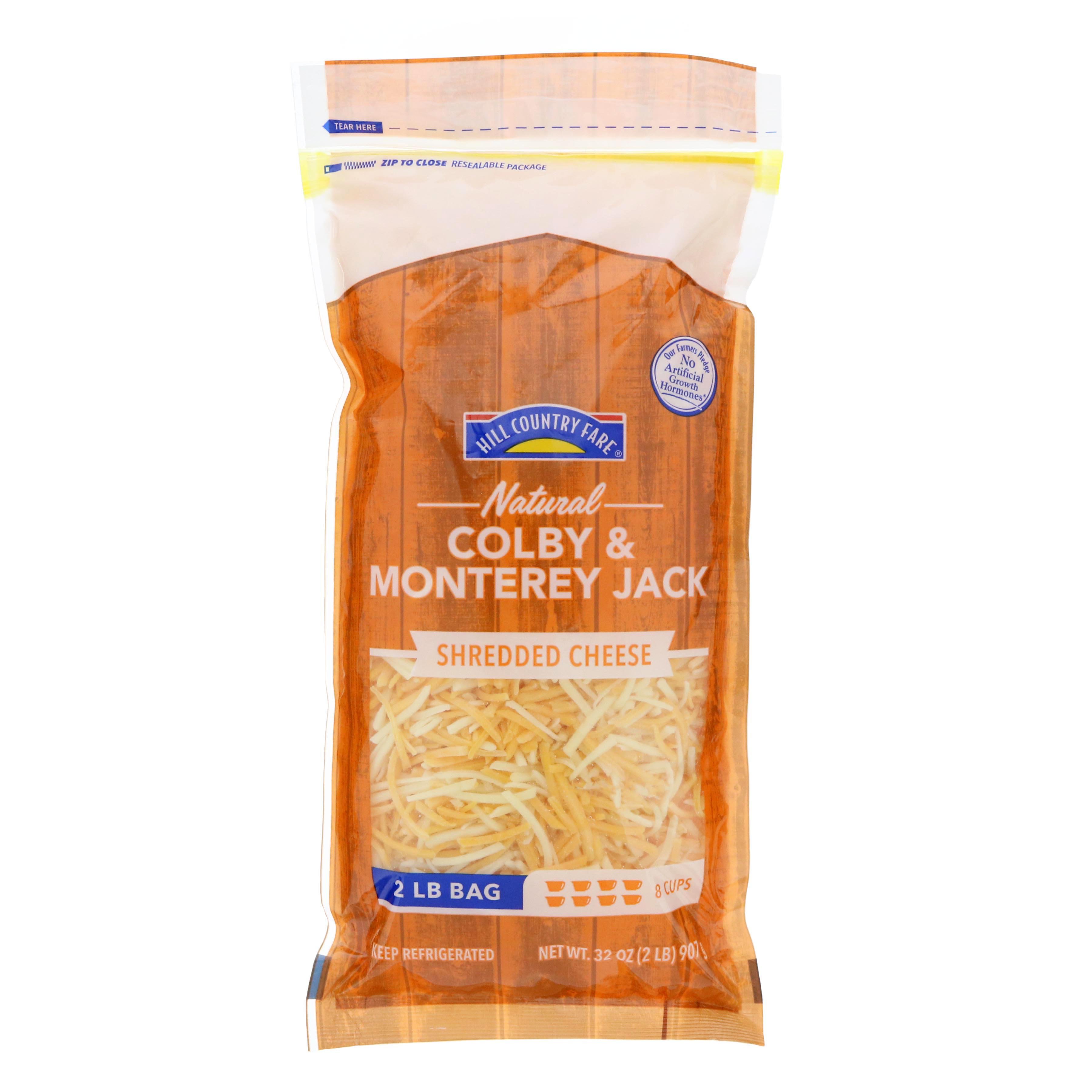 Hill Country Fare Colby and Monterey Jack Cheese, Shredded Shop Cheese at HEB