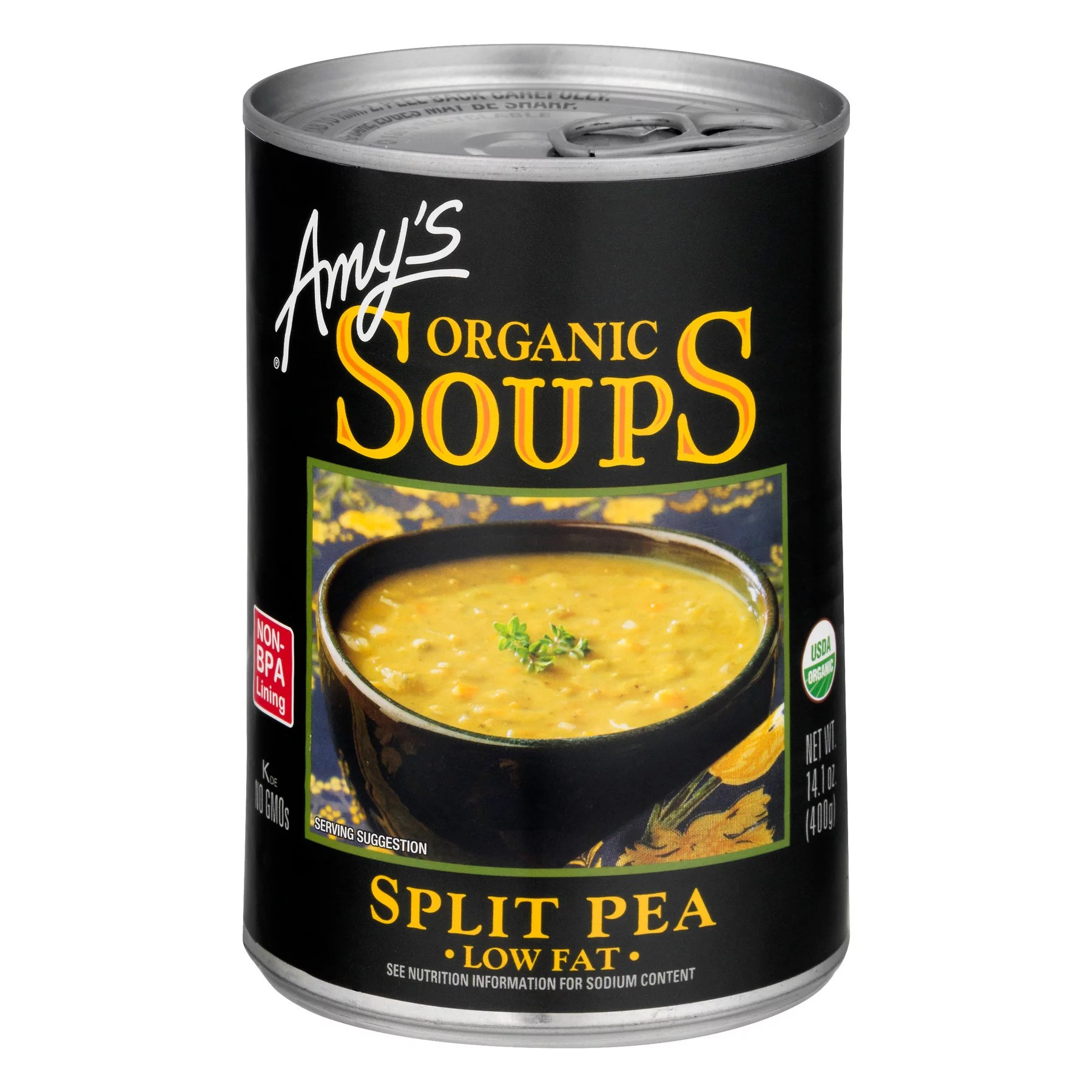 Amy's Organic Low Fat Split Pea Soup Shop Soups & Chili at HEB