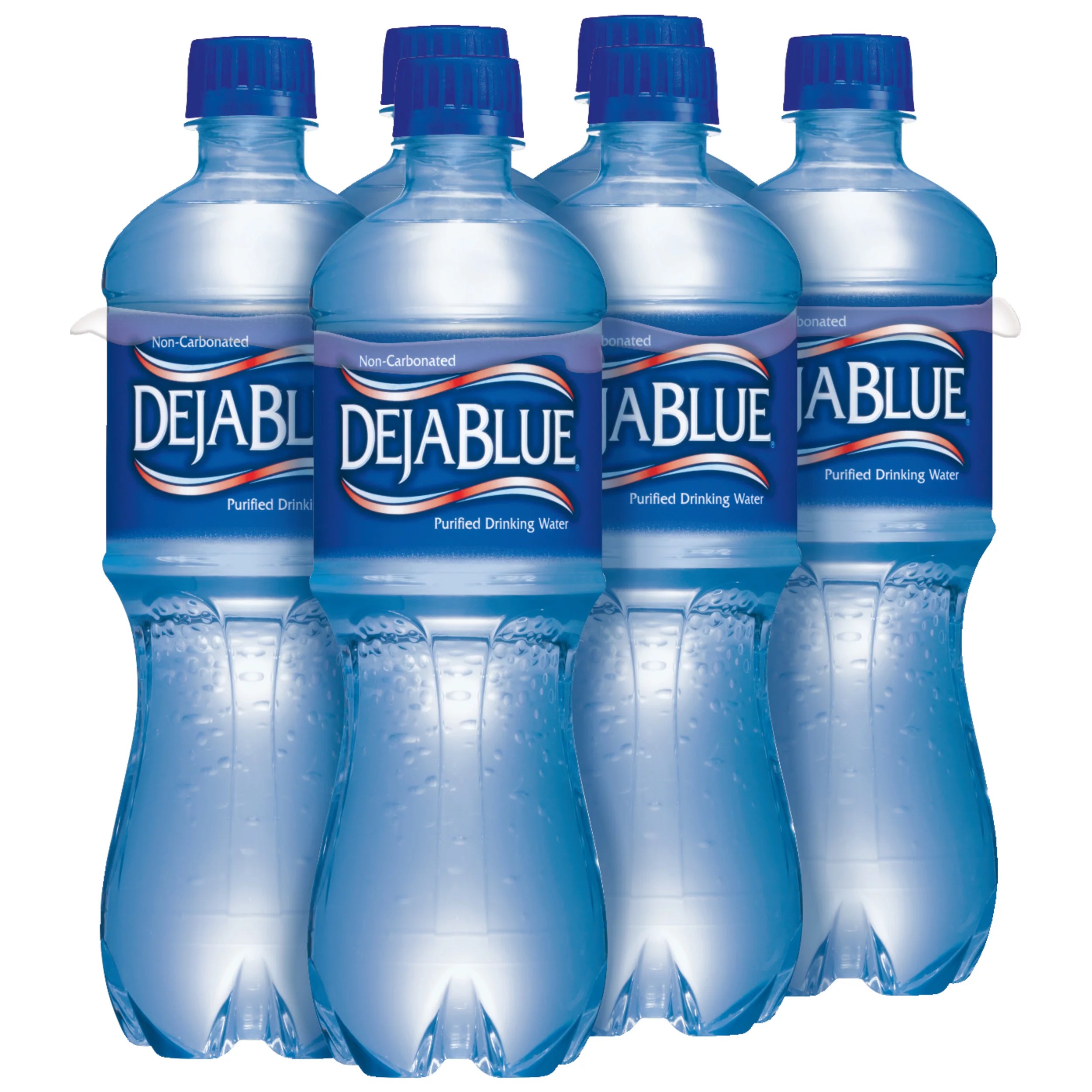 Deja Blue Purified Drinking Water 6 PK Shop Deja Blue Purified