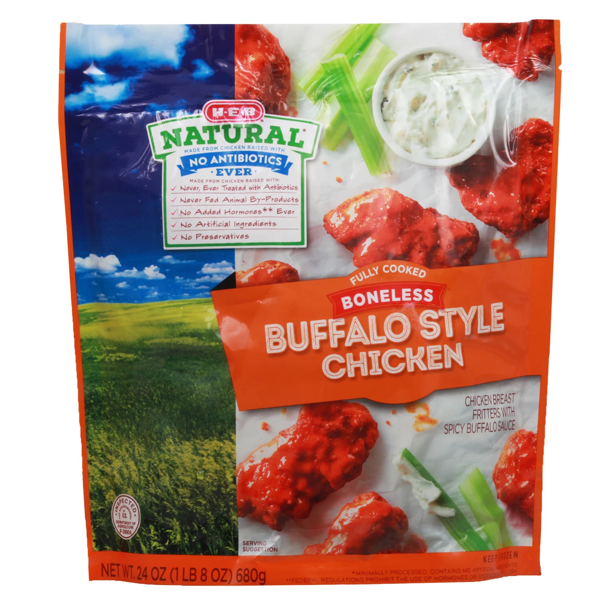 HEB Fully Cooked Natural Buffalo Style Chicken Tenders Shop Chicken