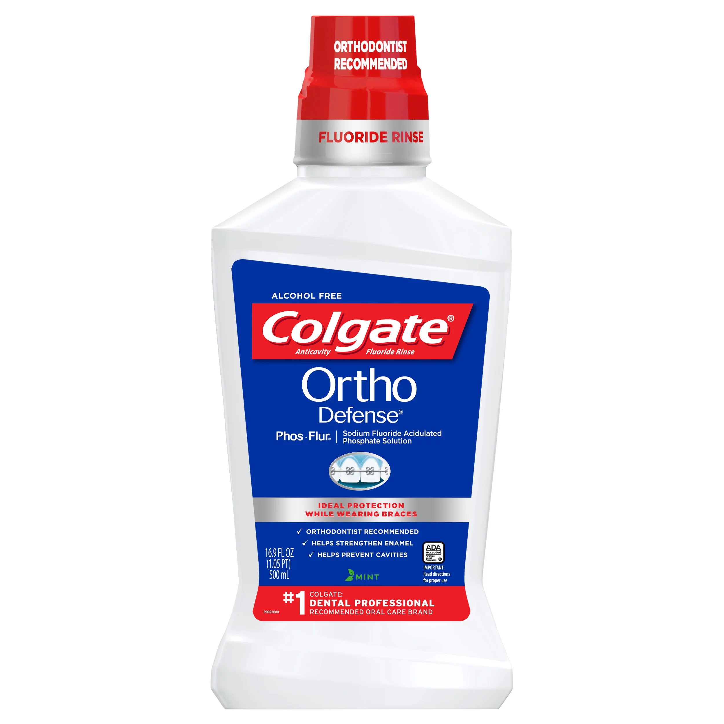 Colgate PhosFlur Ortho Defense Mint Oral Rinse Shop Mouthwash at HEB