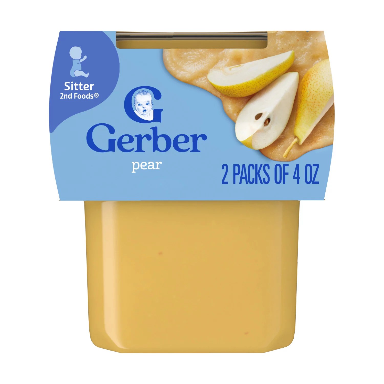 Gerber 2nd Foods Pears 2 pk Shop Baby Food at HEB