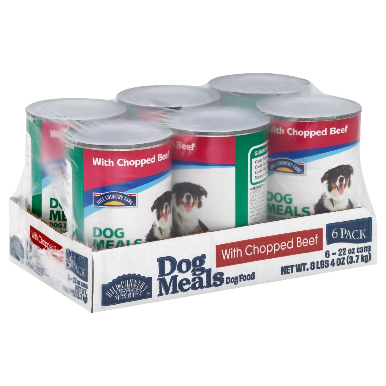 Hill Country Fare Dog Meals Complete and Balanced with Chopped Beef Wet