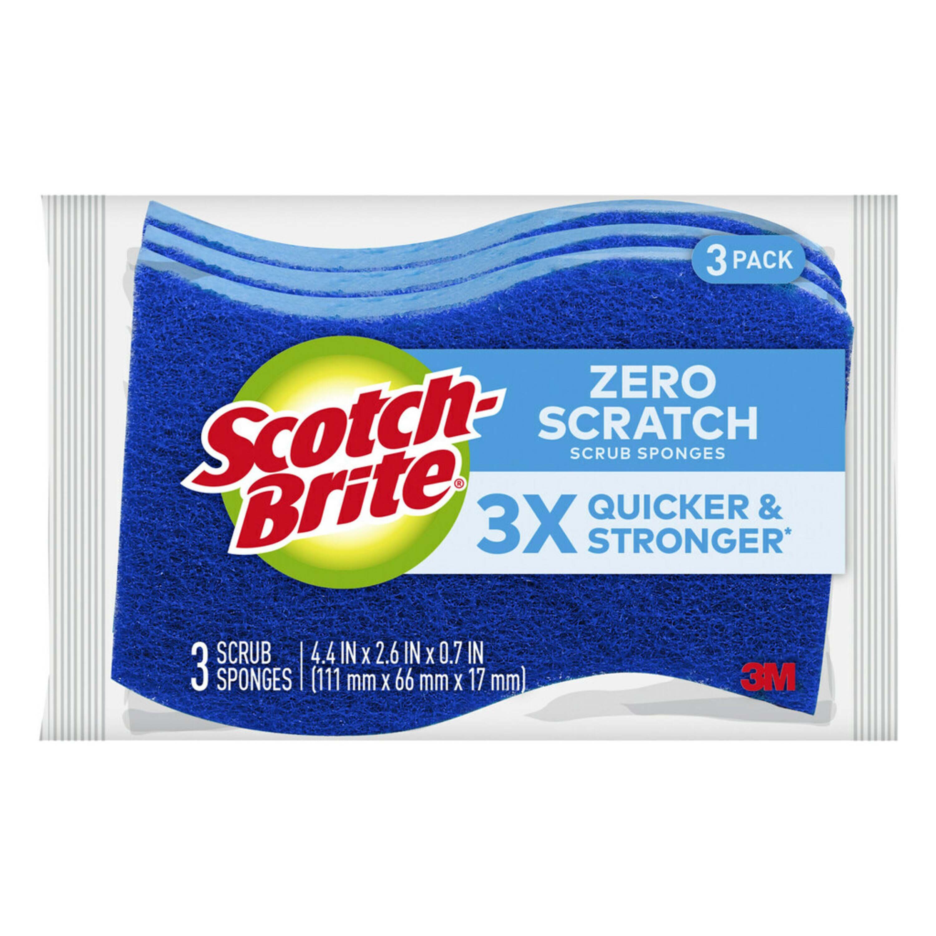 ScotchBrite NonScratch Scrub Sponges Shop Sponges & Scrubbers at HEB