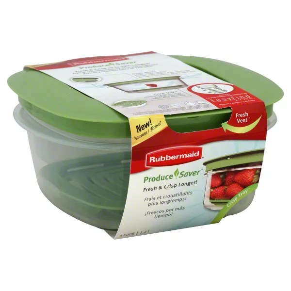 Rubbermaid Produce Saver Easy Find Lids Food Storage Container Shop Food Storage at HEB