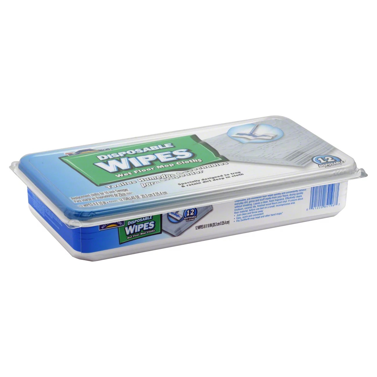 Hill Country Fare Disposable Wipes Wet Floor Mop Cloths Shop Mops at