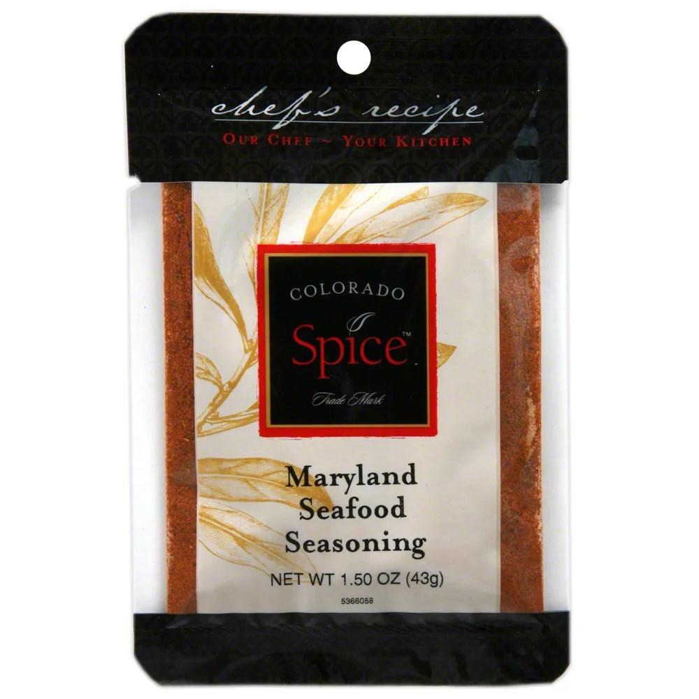Colorado Spice Chef's Recipe Maryland Seafood Seasoning Shop Spices
