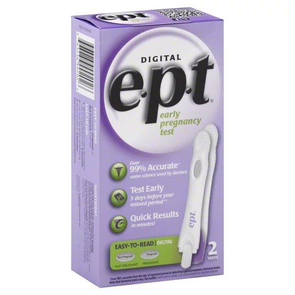 Ept Digital Early Pregnancy Test Shop Pregnancy & Ovulation Tests at