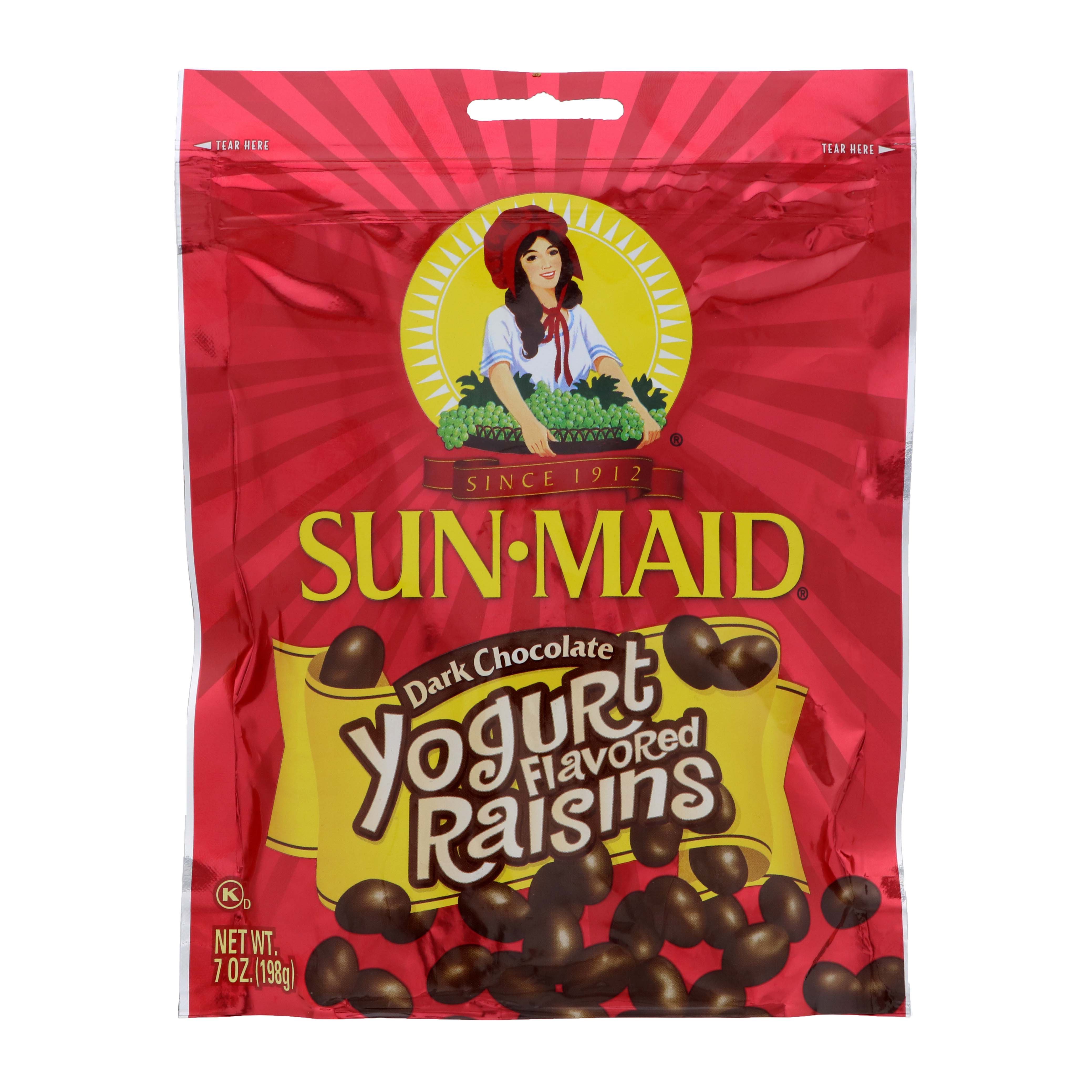 SunMaid Dark Chocolate Yogurt Raisins Shop Candy at HEB