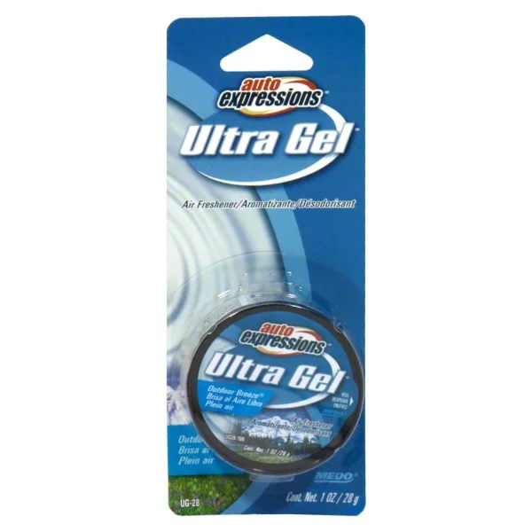 Auto Expressions Outdoor Breeze Ultra Gel Air Freshener Shop Patio