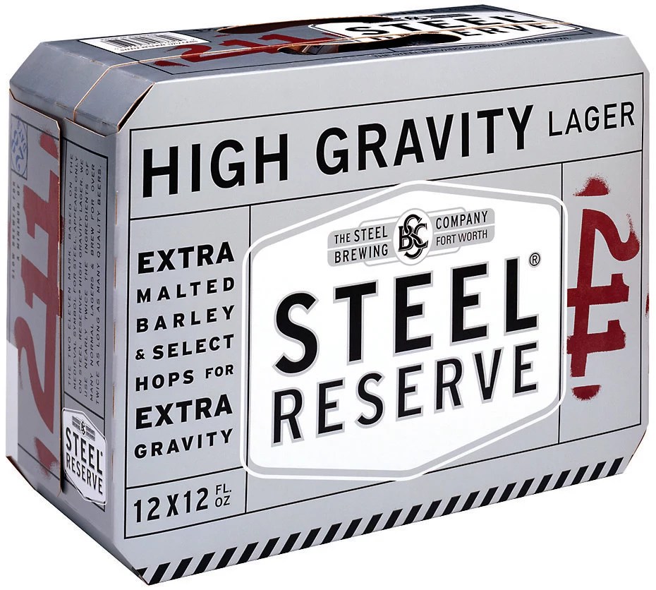Steel Reserve 211 Lager 12 oz Cans Shop Beer at HEB