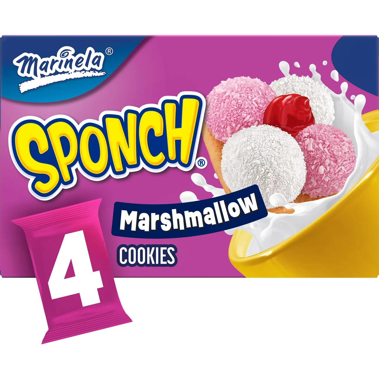 Marinela Sponch! Marshmallow Cookies Shop Cookies at HEB