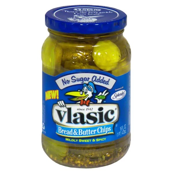 Vlasic No Sugar Added Bread and Butter Pickle Chips Shop