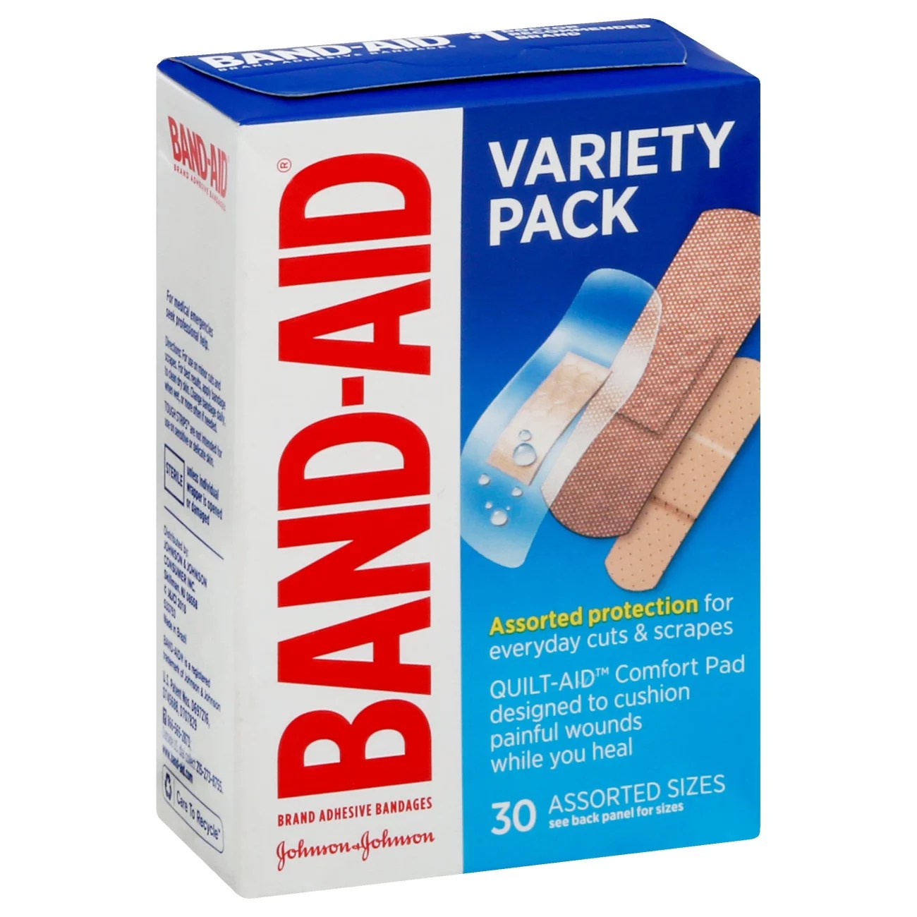 BandAid Brand Variety Pack Assorted Adhesive Bandages Shop Bandages