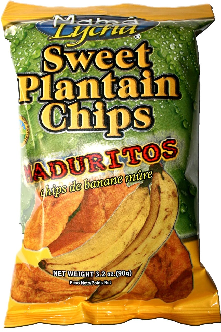 Mama Lycha Maduritos Sweet Plantain Chips Shop Canned & Dried Food at