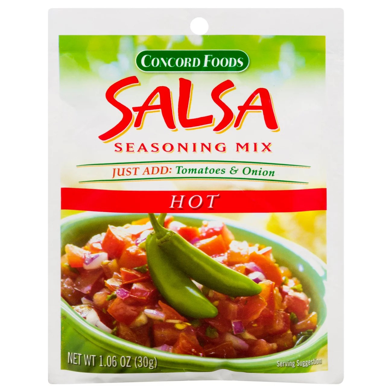 Concord Foods Hot Salsa Seasoning Mix Shop Spice Mixes at HEB