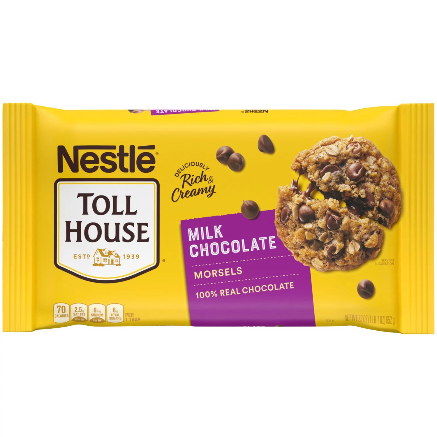 Nestle Nestle Toll House Milk Chocolate Chips Shop Baking Chocolate