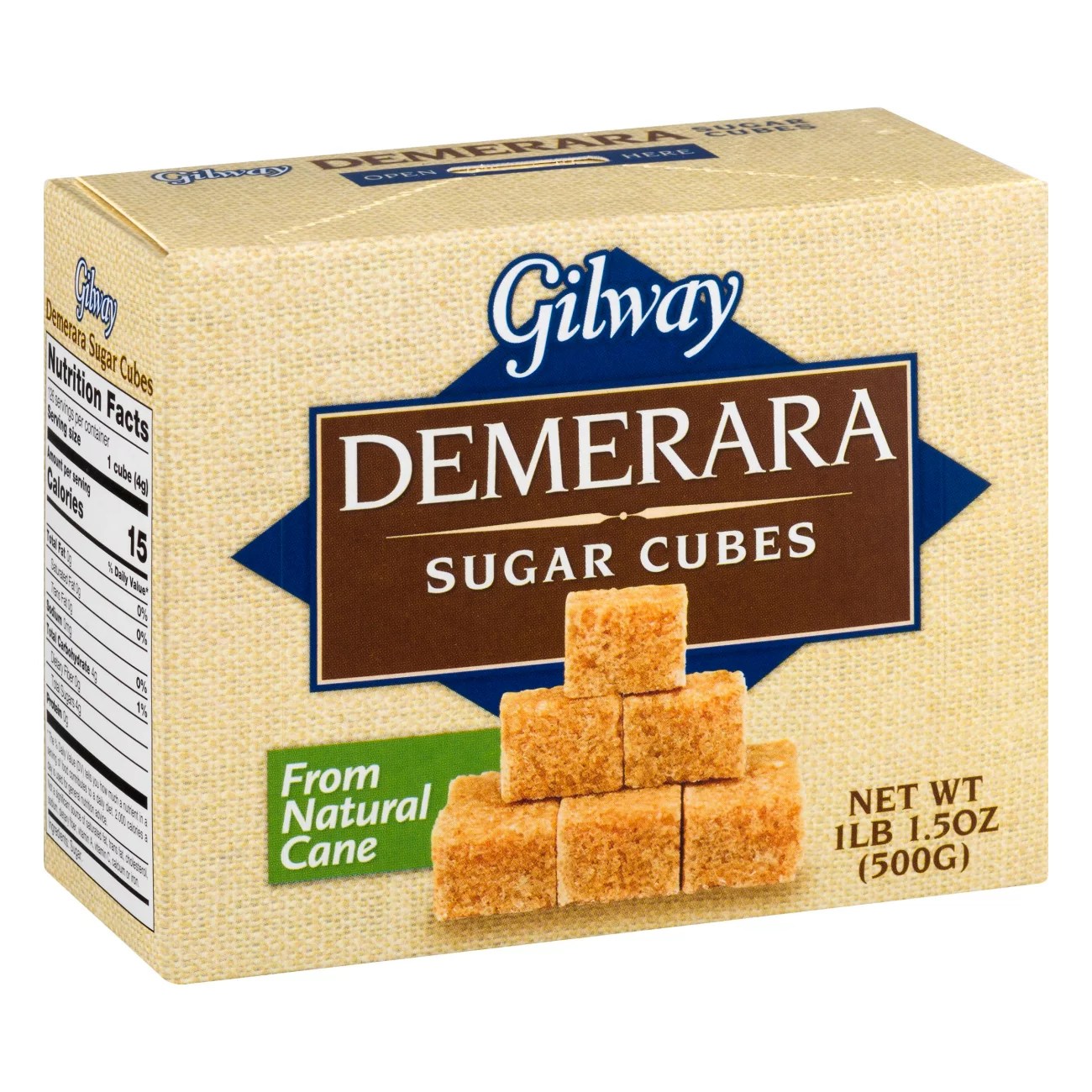 Gilway Demerara Sugar Cubes Shop Sugar & Sweeteners at HEB
