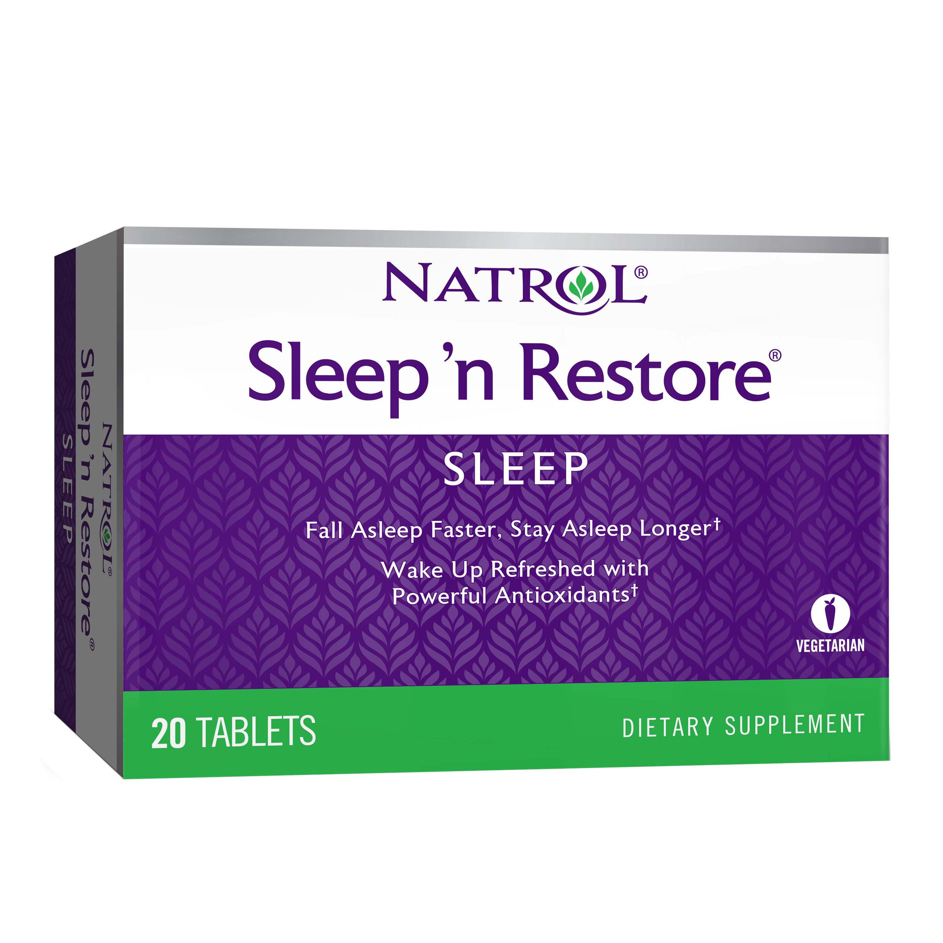 Natrol Sleep'N Restore Supplement Shop Sleep & Snoring Aids at HEB