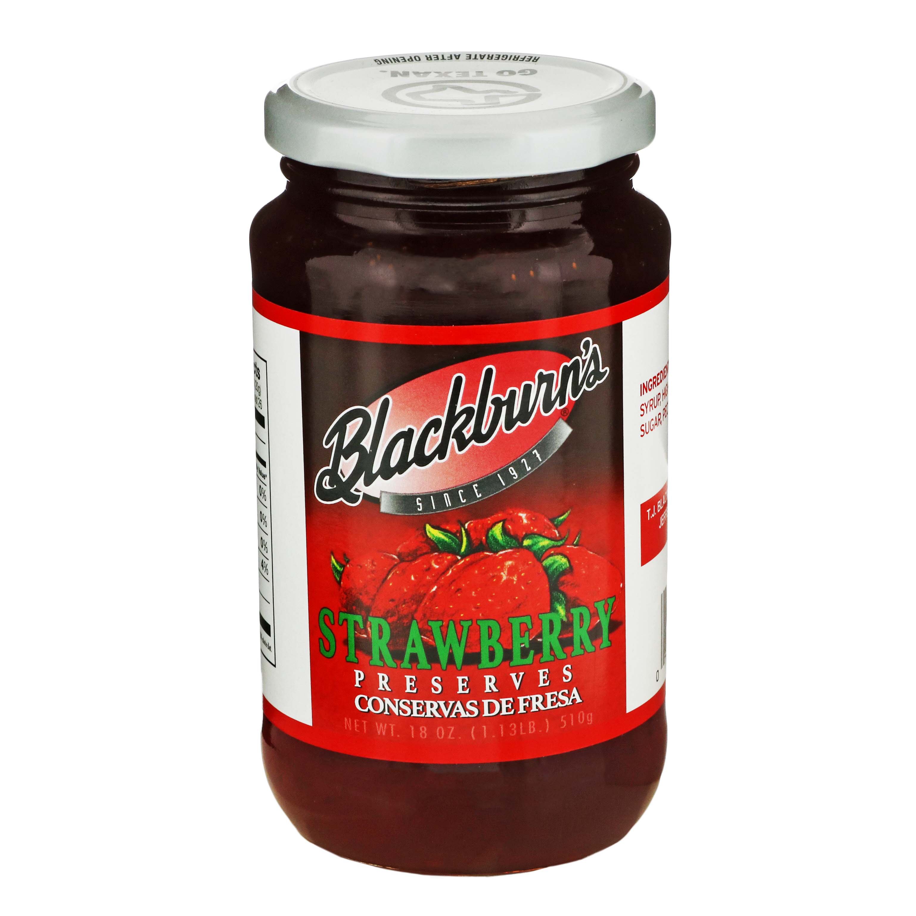 Blackburn's Strawberry Preserves Shop Jelly & Jam at HEB