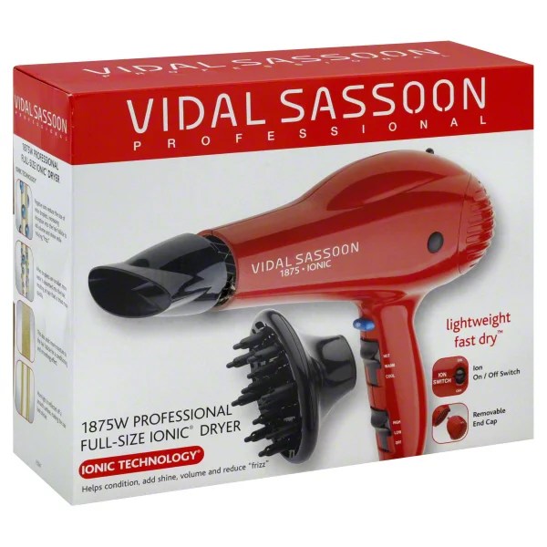 Vidal Sassoon Professional Full Size Ionic 1875 Watt Hair Dryer Shop
