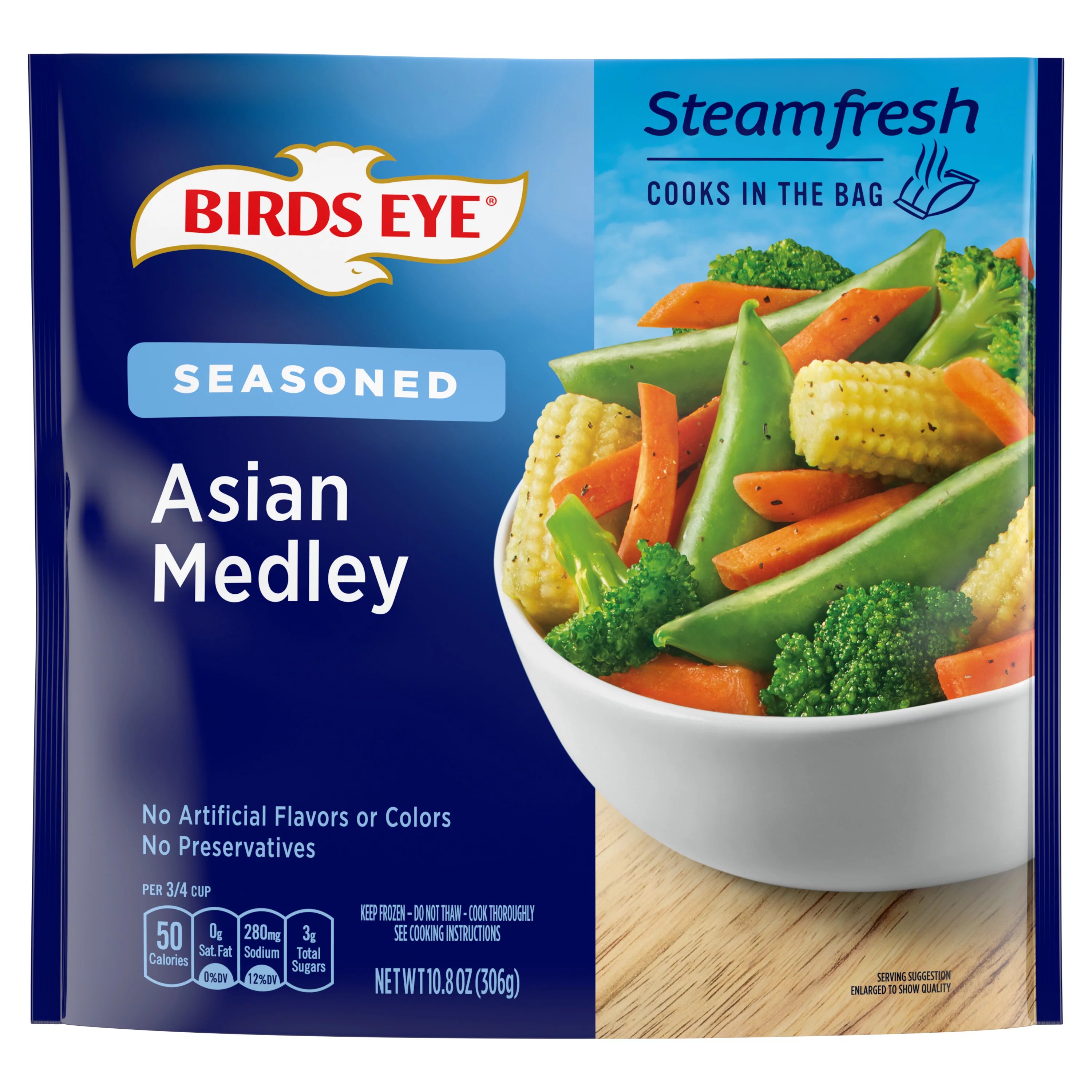 Birds Eye Steamfresh Lightly Seasoned Asian Medley - Shop Vegetables At H-E-B