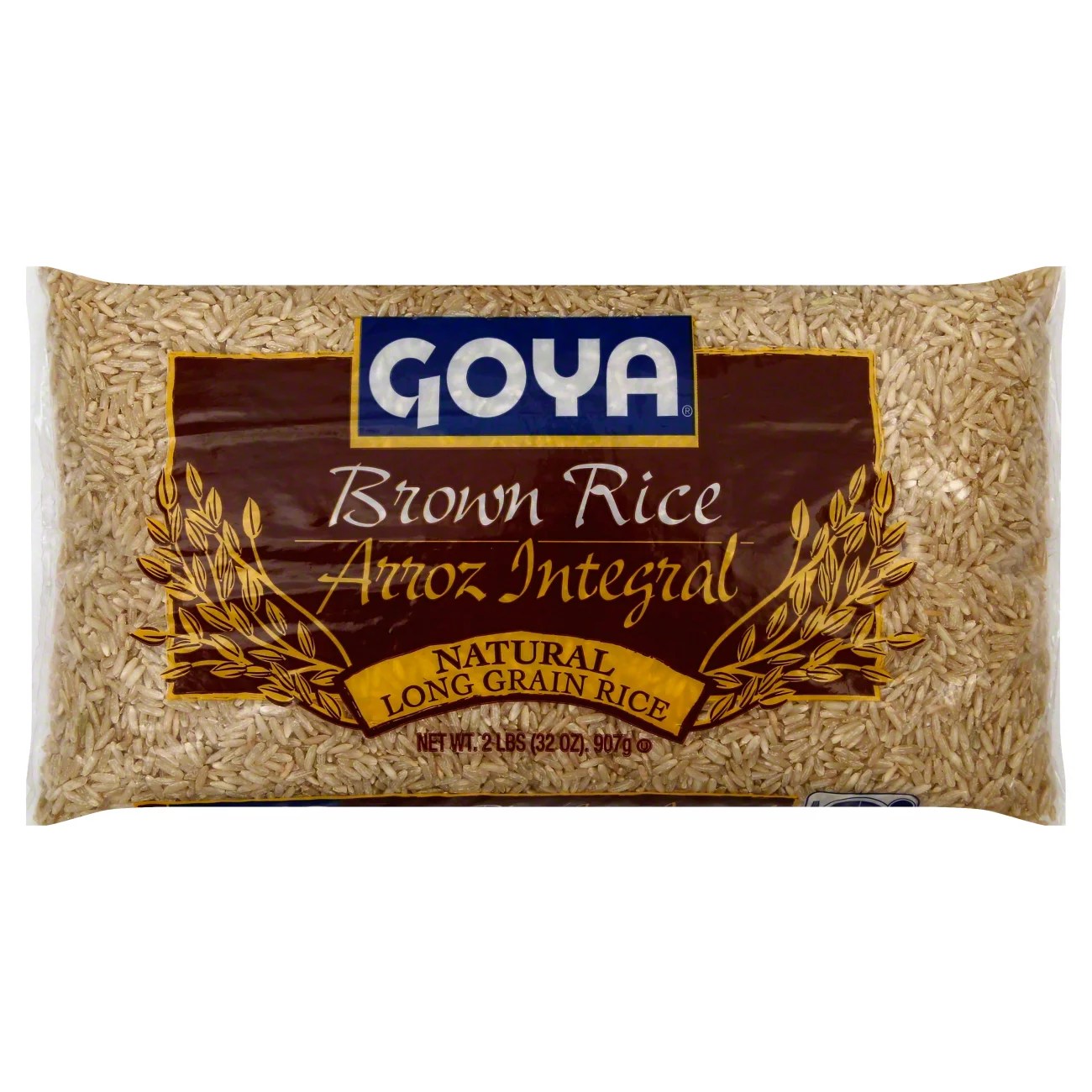 Goya Long Grain Brown Rice Shop Pasta & Rice at HEB