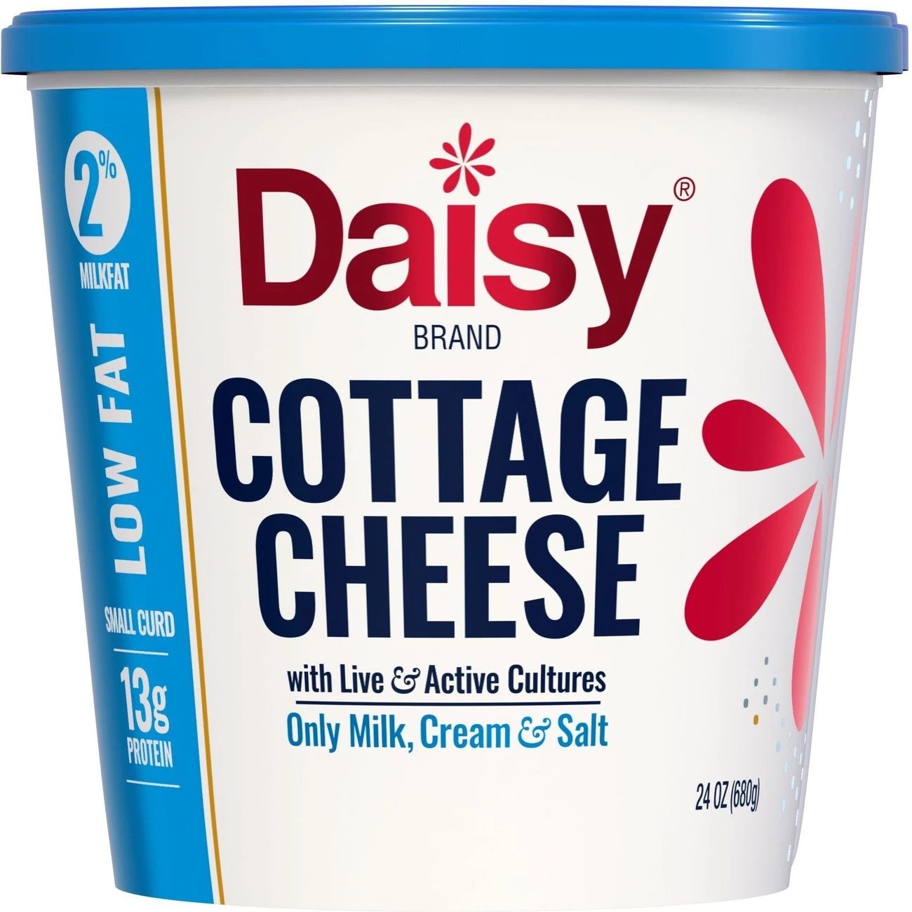 Daisy Small Curd 2 Milkfat Low Fat Cottage Cheese Shop Cottage