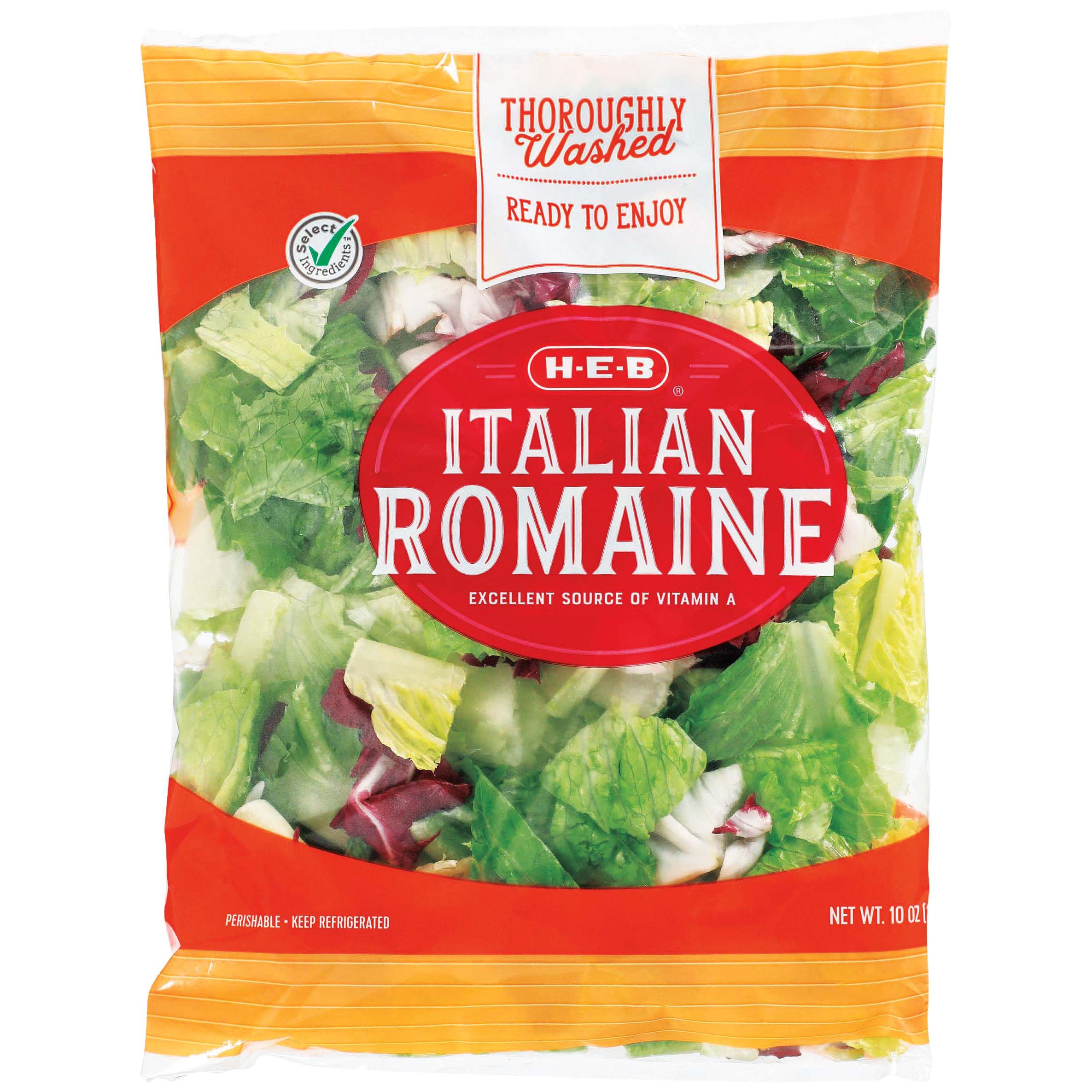 HEB Select Ingredients Italian Romaine Shop Lettuce & Leafy Greens