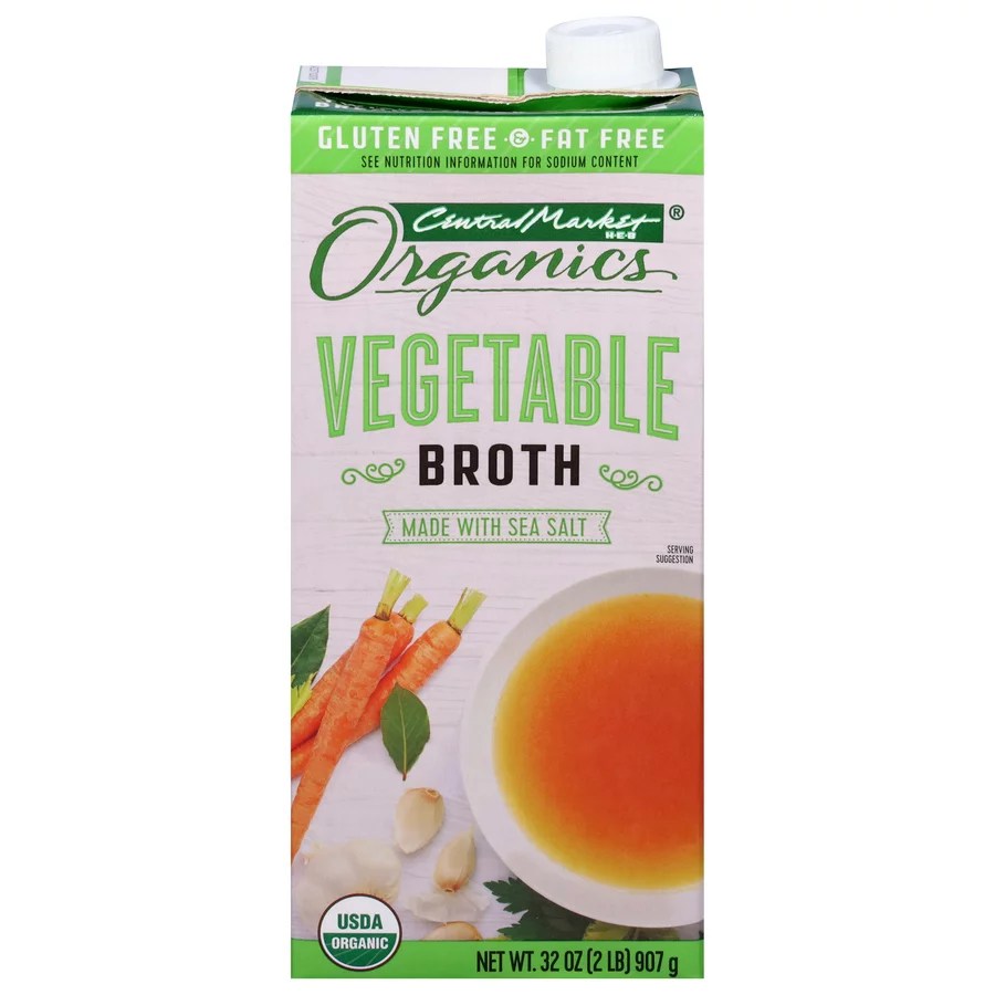 Central Market Organics Vegetable Broth Shop Broth & Bouillon at HEB