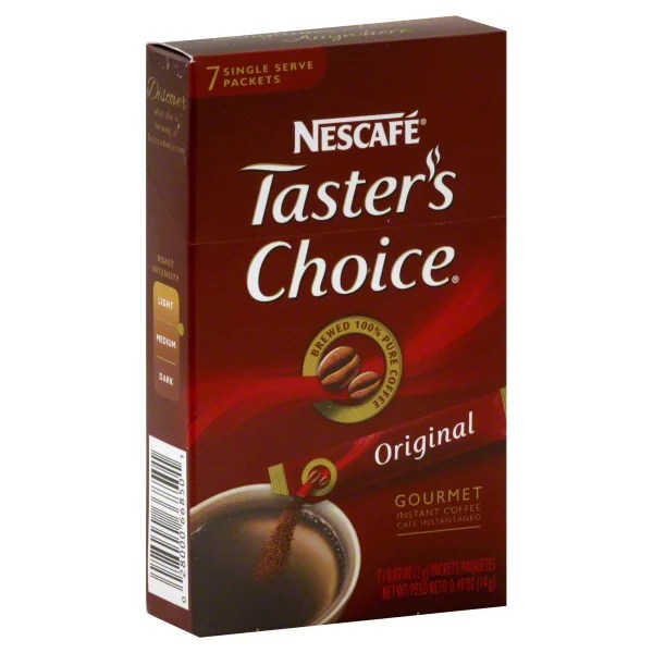 Nescafe Taster's Choice Instant Original Gourmet LightMedium Coffee