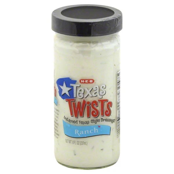 HEB Texas Twists Ranch Dressings Shop Dressing, Oil & Vinegar at HEB