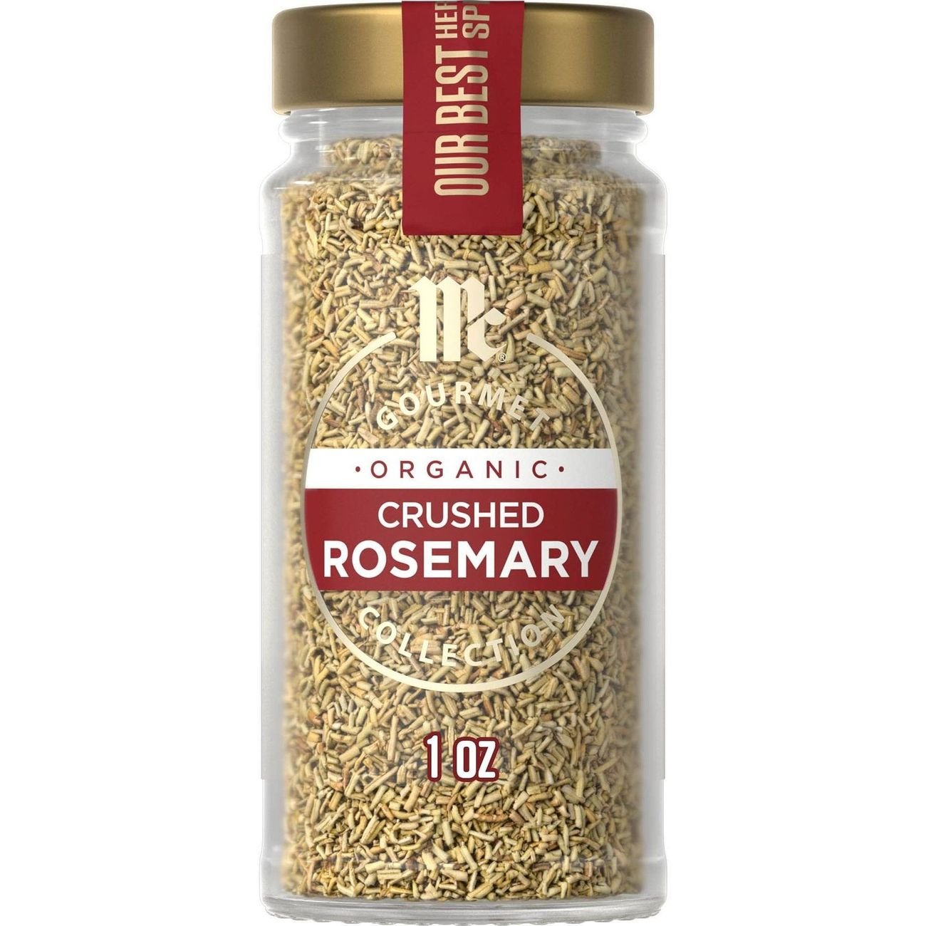McCormick Gourmet Organic Crushed Rosemary Shop Herbs & Spices at HEB