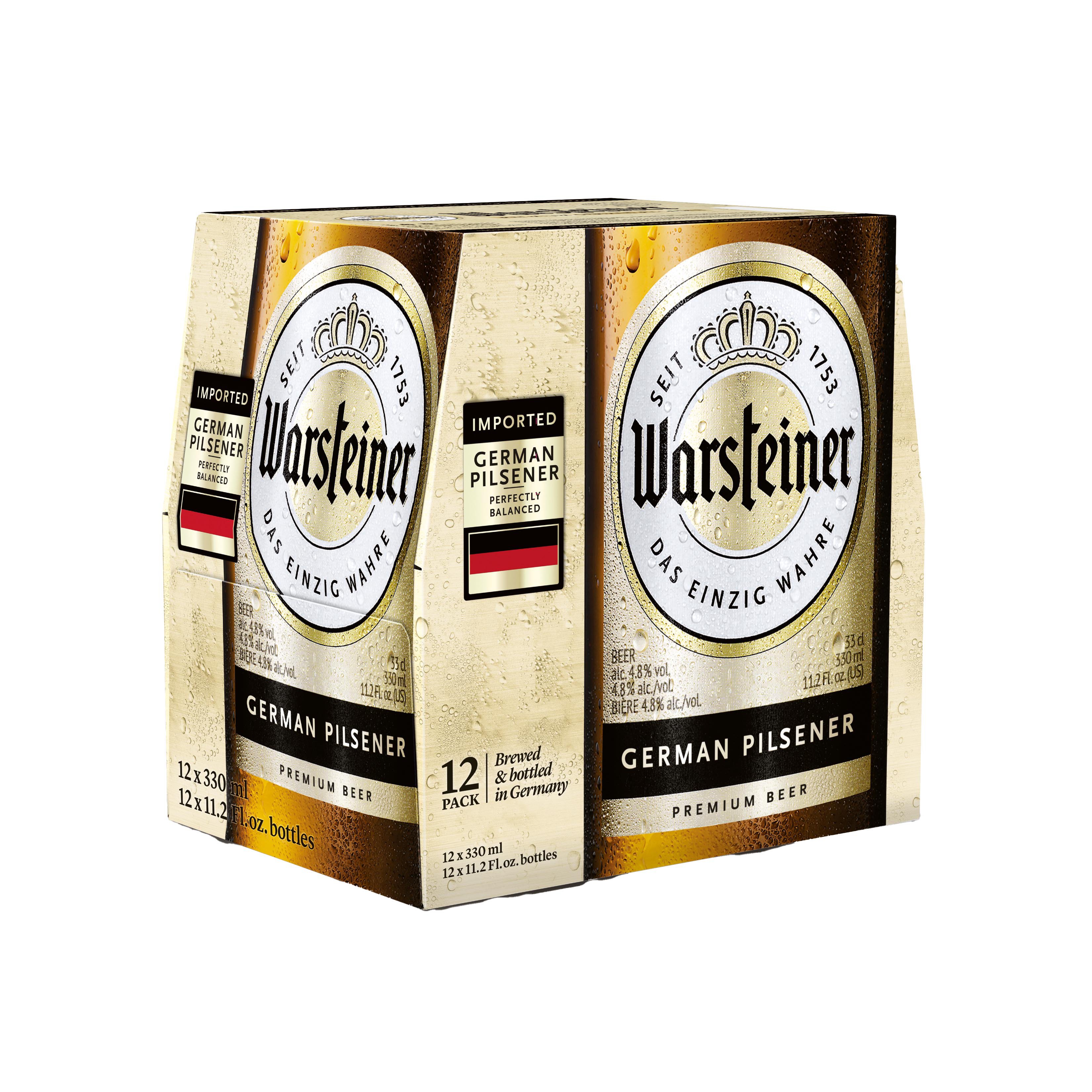 Warsteiner German Pilsener Beer 11.2 oz Bottles Shop Beer at HEB