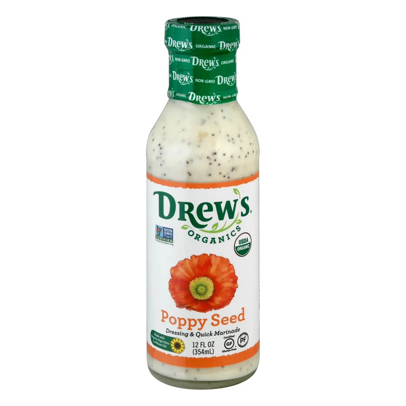Drew's Poppy Seed Dressing and Quick Marinade Shop Salad Dressings at