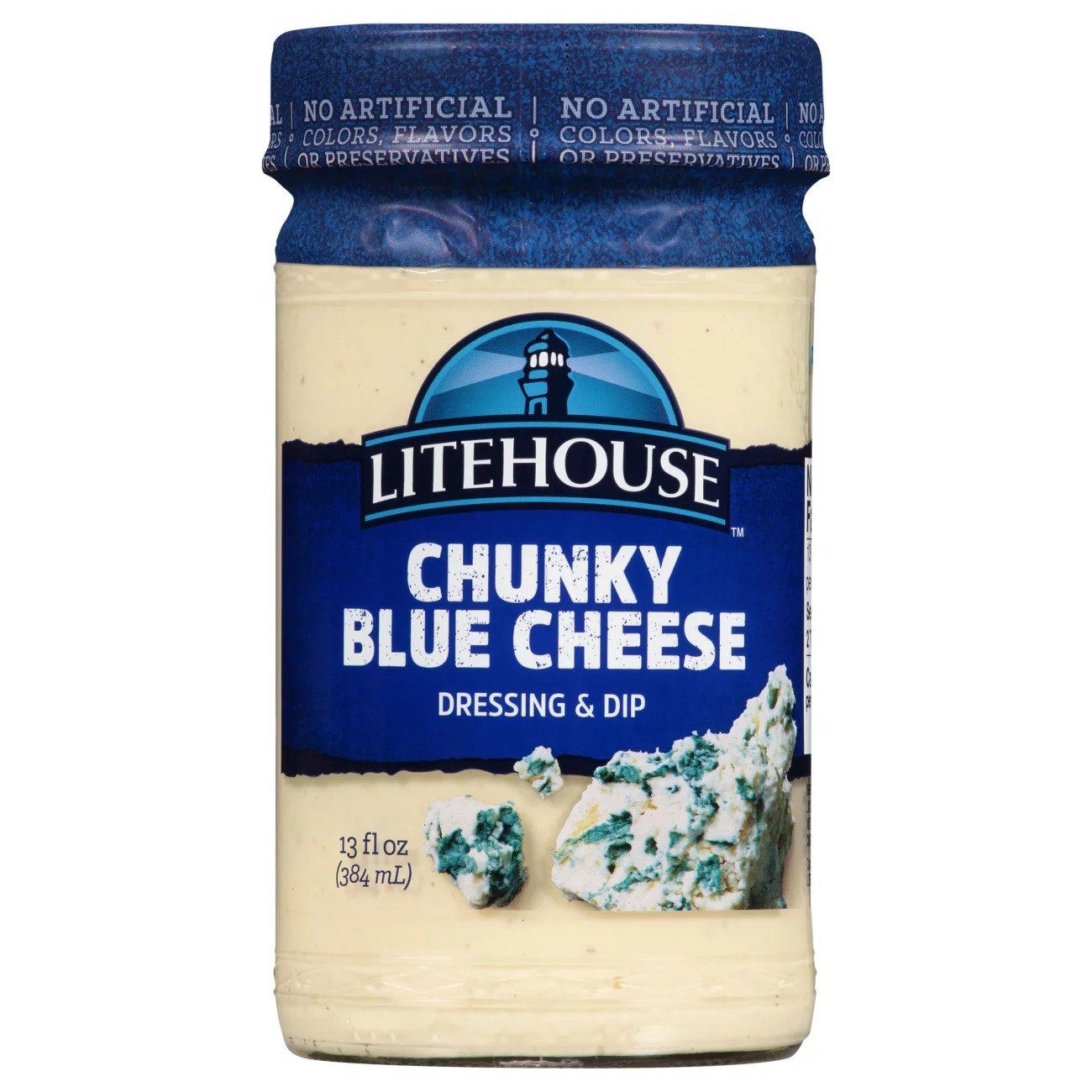 Litehouse Chunky Blue Cheese Dressing (Sold Cold) Shop Salad dressings at HEB