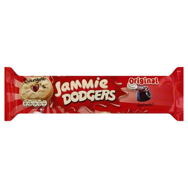 Jammie Dodgers Original Raspberry Flavour Plum Jam Biscuit Shop