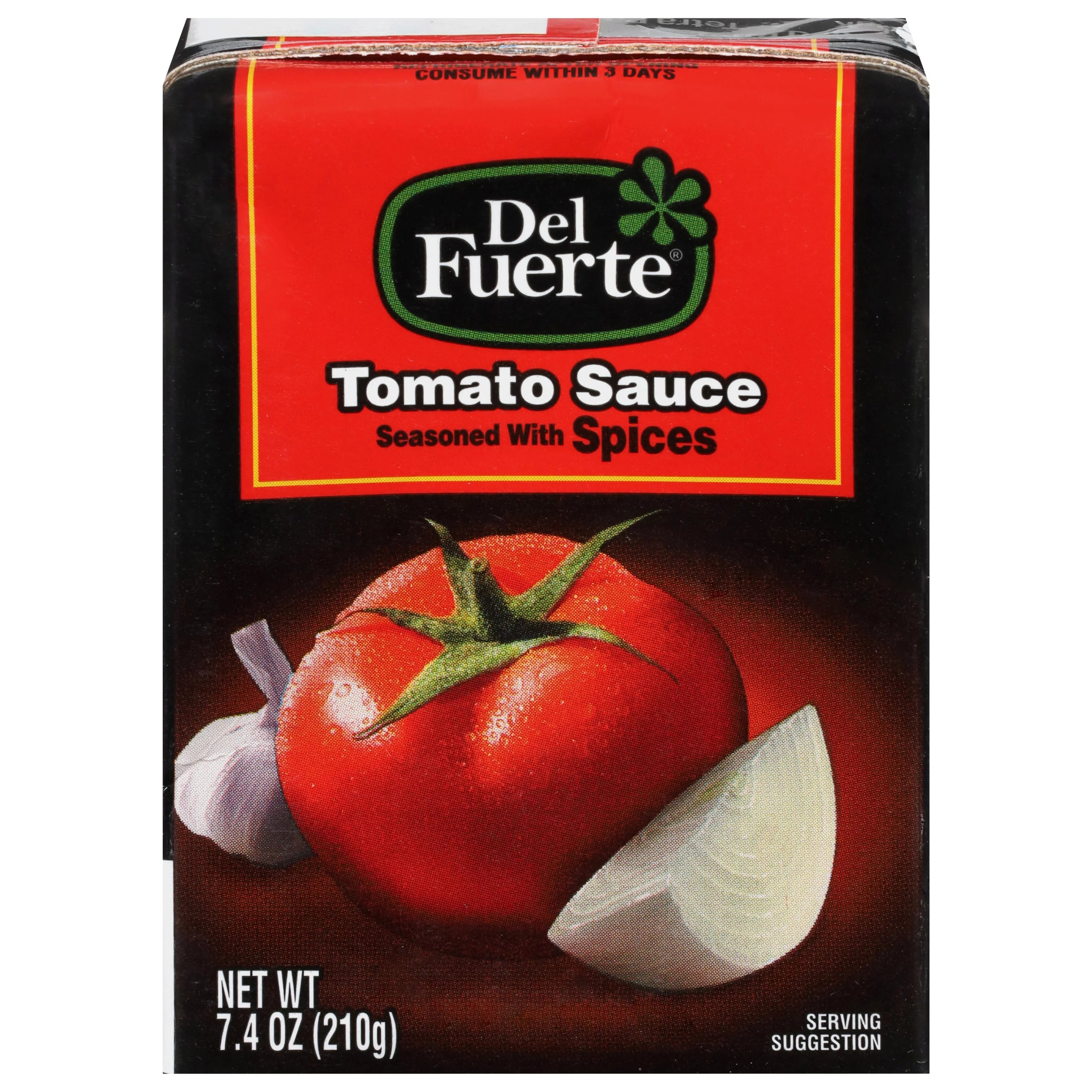 Del Fuerte Tomato Sauce Seasoned with Spices Shop Vegetables at HEB